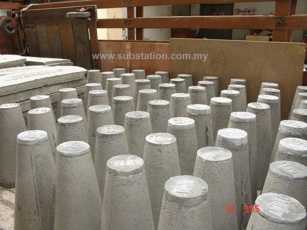 Concrete Cable Marker round