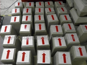 concrete cable marker